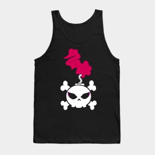 Glam skull Tank Top